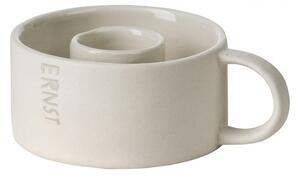 Svícen s ouškem Ljusstake White Ernst