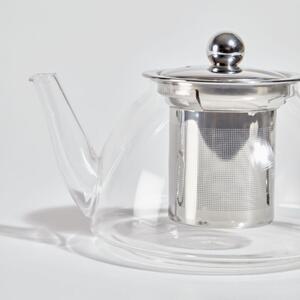 Transparentní skleněná konvice na čaj Kave Home Eumelia 1 l