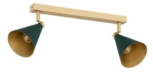 Argon 7148 - Bodové svítidlo LUCINDA 2xE14/7W/230V zelená