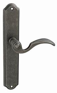 Dveřní kování MP Rama (OGA), klika-klika, Otvor pro obyčejný klíč BB, MP OGA (antik šedá), 72 mm