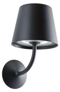 Redo 9125 - LED Venkovní nástěnná lampa GIORGIO LED/7W/230V IP65 černá