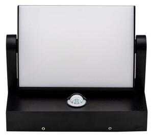 LED Venkovní nástěnné svítidlo se senzorem LED/17W/230V 3000K IP65 černá