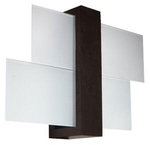 Brilagi - LED Nástěnné svítidlo HERA 1xE27/7,5W/230V wenge