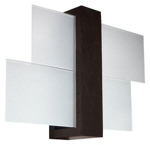 Brilagi - LED Nástěnné svítidlo HERA 1xE27/7,5W/230V wenge