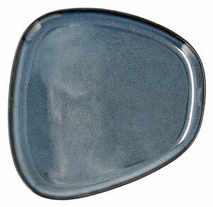 Plochá Mísa Bidasoa Ikonic Modrý Keramický 14 x 13,6 x 0,8 cm (12 kusů) (Pack 12x)