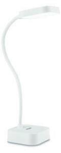 Philips Rock stolní LED lampa 1x5W 90lm 5000K IP20 USB, stmívatelná, bílá