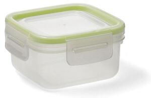 3843 Hermetická obědová krabice Quid Greenery 300 ml Transparentní Plastické (Pack 4x)