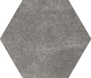 Protiskluzová dlažba Equipe Hexatile Cement Black 17,5x20 Matt