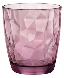 Bormioli Rocco Sada 3 kusů sklenic Diamond Purple 300 ml