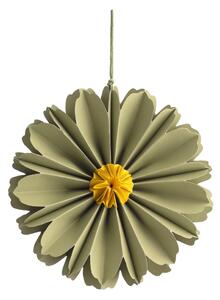 Papírová dekorace Blomsterhult Green 15 cm Storefactory Scandinavia