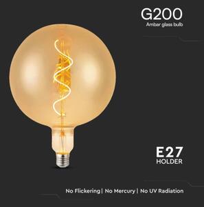 LED Žárovka FILAMENT G200 E27/4W/230V 2700K