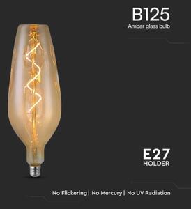 LED Žárovka FILAMENT B125 E27/4W/230V 2700K