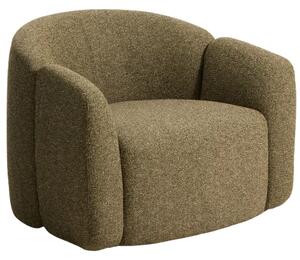 Kave Home Zelené čalouněné křeslo Corvena 98 cm