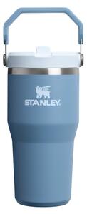 Šedomodrá termoska z nerezové oceli 600 ml IceFlow™ Flip Straw 2.0 Tumbler Indigo – Stanley
