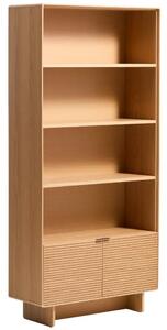 Kave Home Dubový regál Norlen 190 x 90 cm