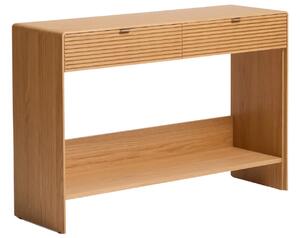 Kave Home Dubová komoda Norlen 120 x 37 cm