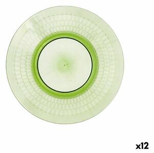 Talíř na zákusky Quid Viba 20 cm Zelená Plastické (12 kusů) (Pack 12x)