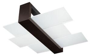 Brilagi - LED Stropní svítidlo HERA 2xE27/7,5W/230V wenge