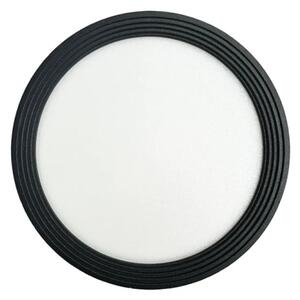 LED Bodové svítidlo LED/17W/230V 4000K pr. 15 cm černá