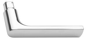Stavební kování ROSTEX 804 (CHROM LESKLÝ - NEREZ), klika-klika, Otvor pro obyčejný klíč BB, ROSTEX Chrom lesklý-nerez, 72 mm