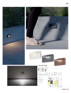 Redo 90425 - LED Venkovní nástěnné svítidlo POLIFEMO LED/8W/230V IP65 bílá