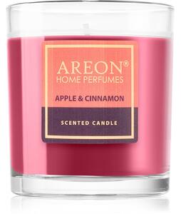 Areon Scented Candle Apple & Cinnamon vonná svíčka 120 g