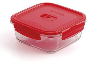 Hermetická obědová krabice Luminarc Pure Box Červený 1,22 L Sklo (6 kusů)