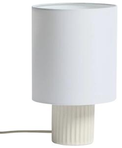Kave Home Bílá keramická stolní lampa Eshe