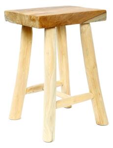 Dřevěná stolička Kudus Stool 45 cm Bazar Bizar