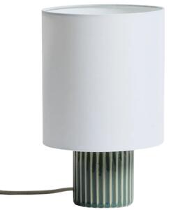 Kave Home Zelená keramická stolní lampa Eshe