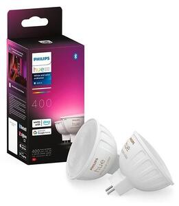 SADA 2x LED RGBW Stmívatelná žárovka Philips Hue WACA GU5,3/MR16/6,3W/12V