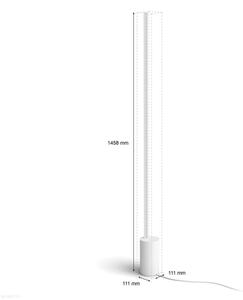Philips - LED RGBW Stmívatelná lampa Hue SIGNE LED/29W/230V 2000-6500K bílá