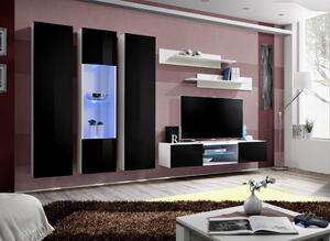Obývací nábytek FREYA 5 - bílá / černá