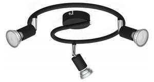Philips - Bodové svítidlo LIMBALI 3xGU10/50W/230V černá