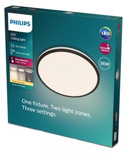 Philips- LED Stmívatelné stropní svítidlo OZZIET SCENE SWITCH LED/36W/230V 2700K