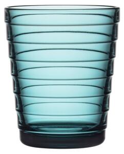 Sklenice Aino Aalto Sea Blue 220 ml - set 2 ks Iittala