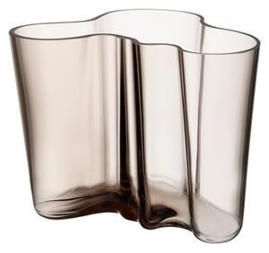 Skleněná váza Alvar Aalto Linen 16 cm Iittala