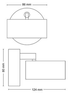 Philips - LED Bodové svítidlo BRACIA LED/5,5W/230V bílá