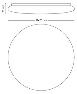 Philips - LED Stmívatelné stropní svítidlo IZSO LED/40W/230V 2700-6500K + DO