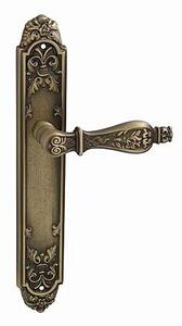 Dveřní kování MP Siracusa (OGS), klika-klika, Otvor pro obyčejný klíč BB, MP OGS (bronz česaný mat), 72 mm