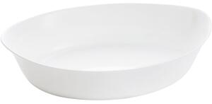 Servírovací podnos Luminarc Smart Cuisine Ovál 32 x 20 cm Bílý Sklo (6 kusů)
