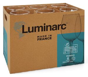 Sklenka na víno Luminarc Duero Transparentní Sklo (580 ml) (6 kusů)