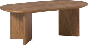 Oválný dřevěný konferenční stolek Toni