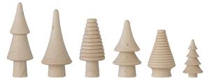Dekorace stromečky Ash - set 6 ks Bloomingville