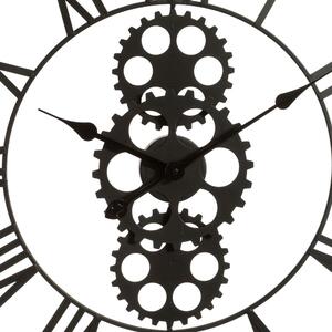 Nástěnné hodiny s viditelným mechanismem, Ø 70 cm