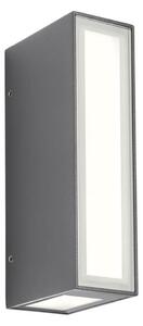 Redo 90114 - LED Venkovní nástěnné svítidlo IVAR LED/7,6W/230V IP54 antracit