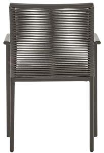 OnaDnes -20% Šedá kovová zahradní židle Kave Home Culip
