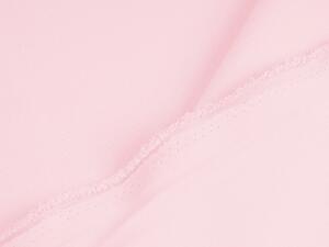 Dekorační jednobarevná látka Rongo RG-075 Světle růžová - šířka 150 cm