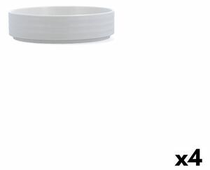 Miska Ariane Artisan Ø 14 cm Keramický Bílý (4 kusů)