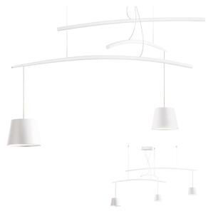 Redo 01-1524 - LED Lustr na lanku LOLLI 3xLED/6W/230V bílá